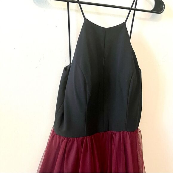 BLONDIE NITES Fit and Flare Mini Dress with Tool Bottom Size 7 - Picture 3 of 6